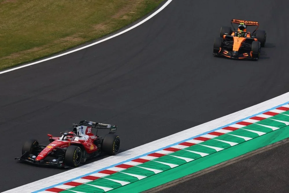 Charles Leclerc, Ferrari, Lando Norris, McLaren