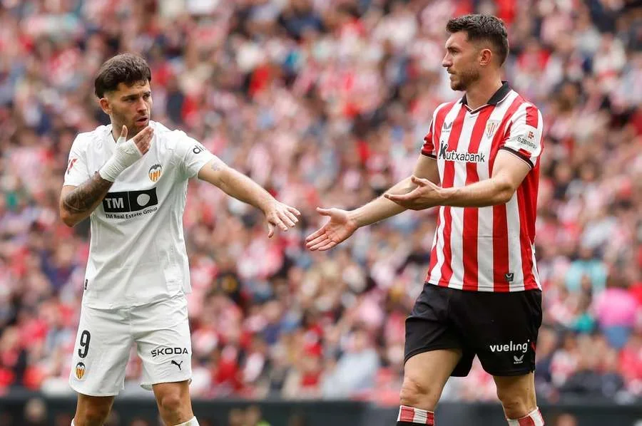El Athletic recibió al Valencia