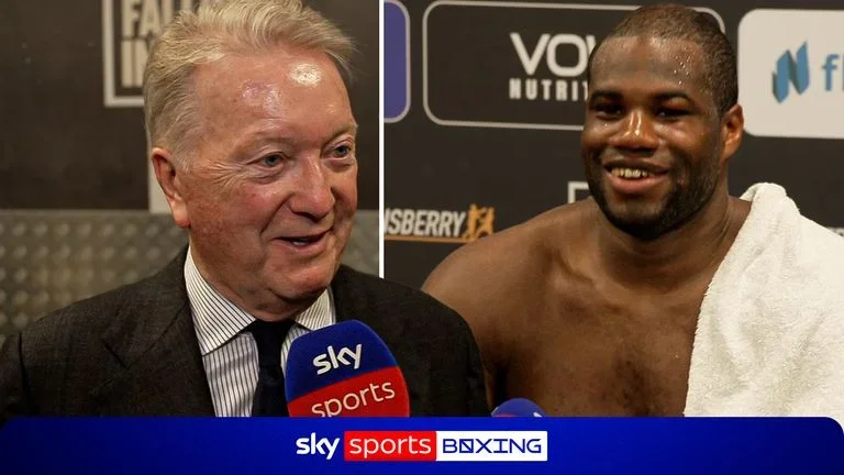 Daniel Dubois, Frank Warren