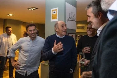 “Con vuestros padres viví el momento más feliz de mi vida”