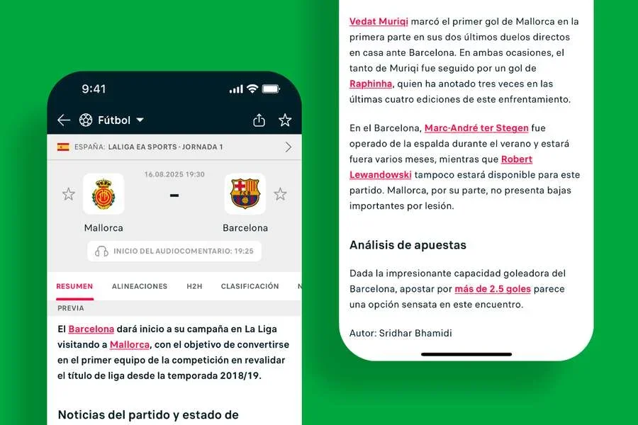 Previa del partido
